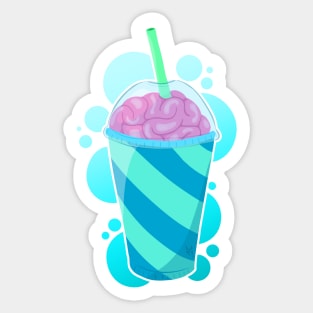 Brain Freeze Sticker